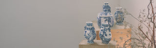 Blue and White Porcelain Vases